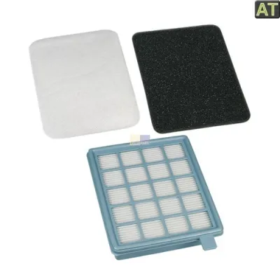 Filterset wie Philips 432200493801 Abluftfilterkassette + 2 Filtermatten