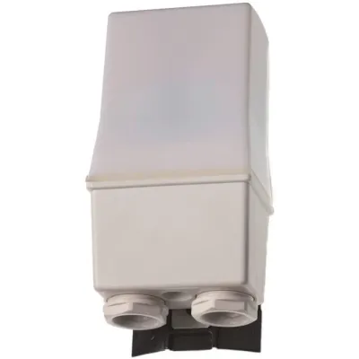 Finder Dämmerungsschalter 10.41.8.230.0000 | Außeneinsatz IP54 | 1 Schließer 16A | 230V | 1-80 Lux | Grau