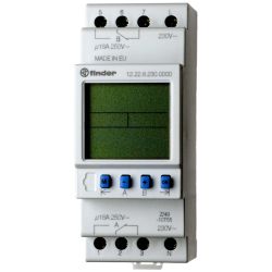 FINDER 12.22.8.230.0000 Schaltuhr digi 196-253VAC 2kan Wechs