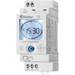 Finder 125182300000 12.51.8.230.0000 ELEK. SCHALTUHR 1W16A