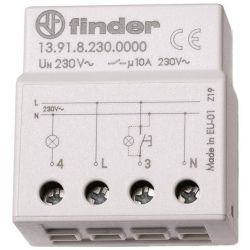 Finder 13.91.8.230.0000 elektron. Stromstoßschalter 230V AC