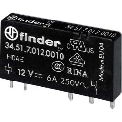 FINDER 34.51.7.012.5010 Schaltrelais 1W IP20 5x15x28mm LP