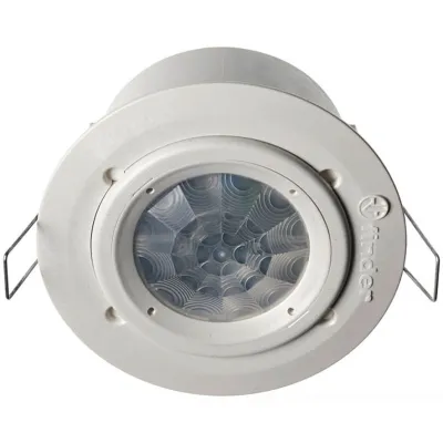 Finder Bewegungsmelder 18.31.8.230.0000 | Unterputz Decke | 230V AC | 360° Erfassung | Innen | Grau
