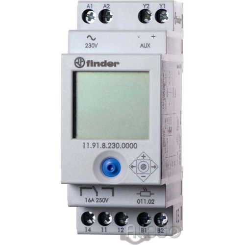 Bild: Finder Dämmerungsschalter 150Lux 16A+1Aux 2 11.91.8.230.0000