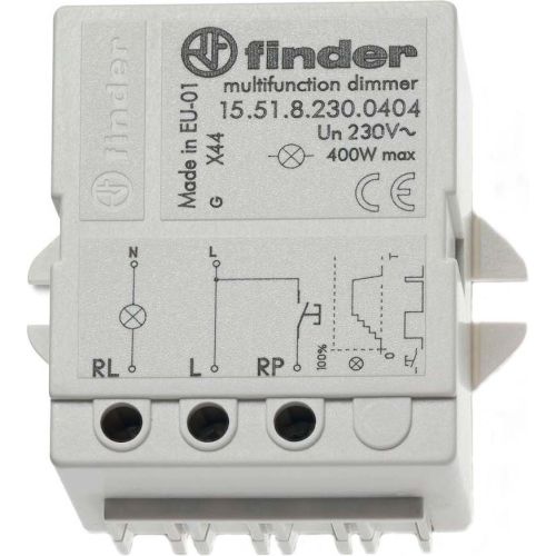 Bild: Finder Dimmer elektronisch 230VAC max.400W 15.51.8.230.0404