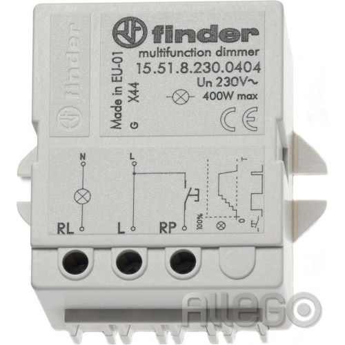 Bild: Finder Dimmer elektronisch 230VAC max.400W 15.51.8.230.0404