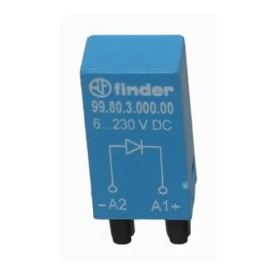Finder Freilaufdiode 6..220VDC f.Fas. 94.82/8 99.80.3.000.00