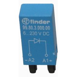 Finder Freilaufdiode 6..220VDC f.Fas. 94.82/8 99.80.3.000.00