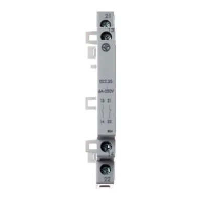 FINDER Hilfsschalter 022.35 | für Installationsschütze 22.32/22.34 | 1 Schließer | 1 Öffner | 6A | 250V AC