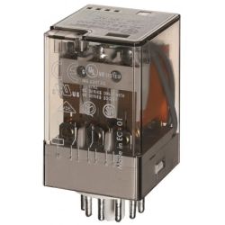 Finder Ind-Rel. 11pol. 230VAC 3W f.Fas. 90. 60.13.8.230.0040