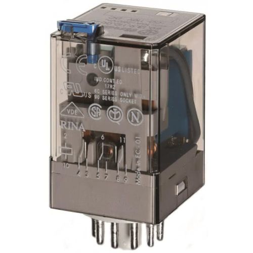 Bild: Finder Ind-Rel.LED+Freil.24VDC 3W f.Fas. 90 60.13.9.024.0070
