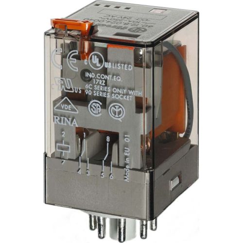 Bild: Finder Industrie-Steckrelais 10Af.Fas. 90.7 60.12.8.230.0040