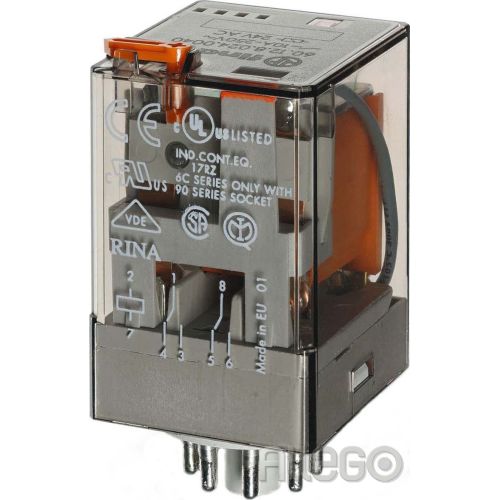 Bild: Finder Industrie-Steckrelais 10Af.Fas. 90.7 60.12.8.230.0040