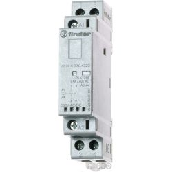 Finder Installationsschütz 230VAC/DC,2S,LED 22.32.0.230.4320