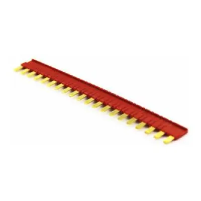 Finder Kammbrücke 093.20.1 | Verbindungsbrücke 20-polig | 36A Dauerstrom | für Serie 93.01/93.21/93.51 | rot