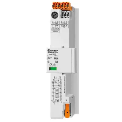 Finder Kombiableiter Typ 1+2+3 | Blitz- und Überspannungsableiter | 7,5 kA | 230 V | 40 mm Sammelschiene