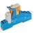 Bild: Finder Koppelrelais 4C.P2.8.024.0060 | 2 Wechsler 8A 24V AC | DIN-Schiene | Push-In | LED | EMV | IP20