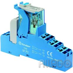 Finder Koppelrelais 2 Wechsler 8A 4C.P2.9.024.0050