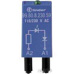 Finder LED gn + Diode 6.. 24VDC f.Fas. 94.82/ 99.80.9.024.99