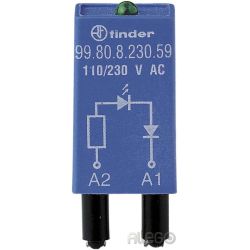 Finder LED gn + Diode 6.. 24VDC f.Fas. 94.82/ 99.80.9.024.99