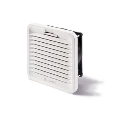Finder Filterlüfter 7F.20.9.024.1020 | Schaltschranklüfter 24V DC | 24 m³/h | IP54 | 3,6 W | 120x120 mm | grau RAL7035