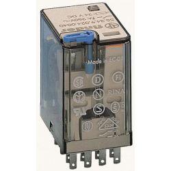 Finder Rel. Verssp. 24VDC 4W 7A f.Fas. 94.0 55.34.9.024.0040