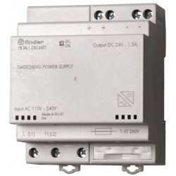 Finder Schaltnetzteil 24V 36W 1,5A 78.36.1.230.2401 Finder Schaltnetzteil 24V 36