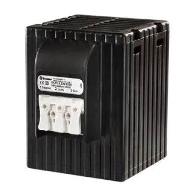 Finder Schaltschrankheizgebläse 7H.51.8.230.0250 | 250W | 230V AC | PTC-Heizwiderstand | IP20 | für Tragschiene 35mm