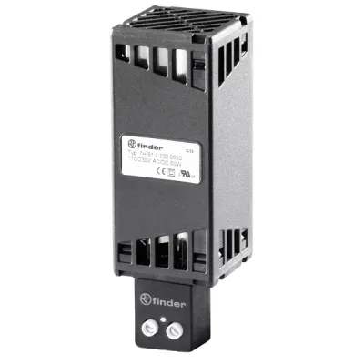 Finder Schaltschrankheizung 7H.51.0.230.0050 | 50W | 110-230V AC/DC | IP20 | PTC-Heizwiderstand | Tragschienenmontage
