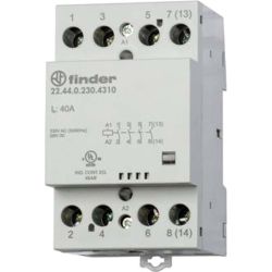 Finder Schütz für Reiheneinbau 3S, 1Ö, 40A 22.44.0.230.4710