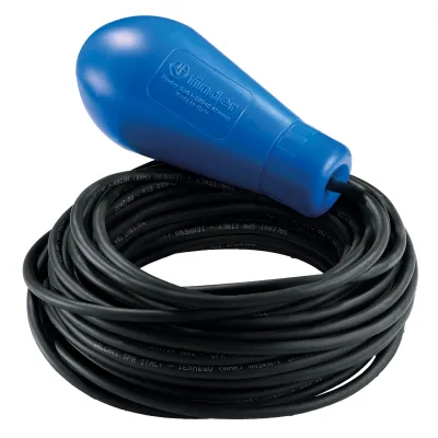 FINDER Schwimmerschalter 72.B1.1.000.1001 | 10m Kabel | 250V 10A | IP68 | für Abwasser, Regenwasser | vertikale Montage