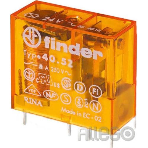 Bild: Finder Steck/Printrel.230VAC2W 8A Raster 5m 40.52.8.230.0000