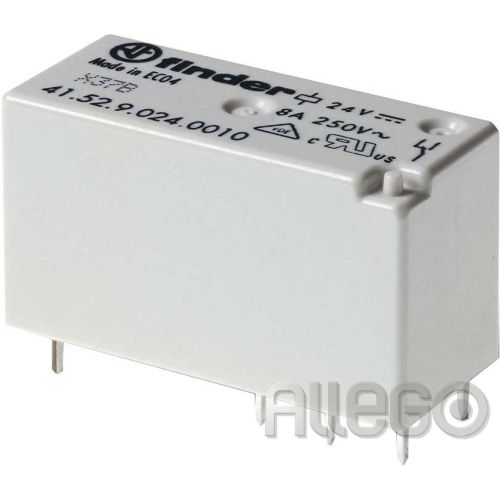 Bild: Finder Steck/Printrel.24VDC 2W 8A Raster 5m 41.52.9.024.0000