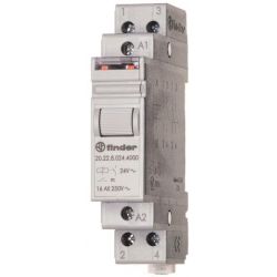 Finder Stromstoßschalter 12VDC 1S 1TE 16A 10,8-13,2V