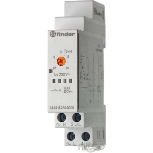 Bild: Finder Treppenhausautomat 1S 16A 230VAC 14.81.8.230.0000