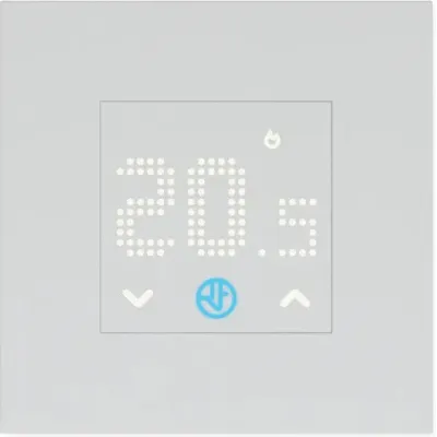 Finder Unterputz Raumthermostat 1T.T1.8.230.0000 | LED Matrix | 0–38°C | 230V | Wechsler 5A | IP20 | flach | weiß