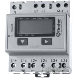 Finder Wirkstromzähler LCD-MBUS-MID 7E.46.8.400.0032