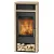 Bild: Fireplace Kaminofen Santiago K5662 | 6 kW Holzofen | Sandsteinverkleidung | 108 m³ Raumheizvermögen | Schwarz