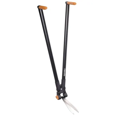 Fiskars Scherenstorch GS53 1001565 | Hecken- und Rasenschere | 91 cm Reichweite | drehbarer Schneidkopf | Edelstahl