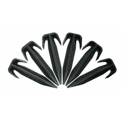 Fixierstifte, Befestigung/Montage (schwarz, 100 Stück)