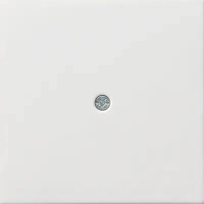 GIRA Abdeckung Zentralplatte für Fernmeldeverbinderdose 0274112 | Unterputz | Kunststoff | glänzend | reinweiß