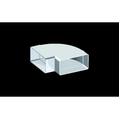 Flachkanal Bogen 90° Meltem 200115 M-WRG-FK-B für Wohnraumlüfter