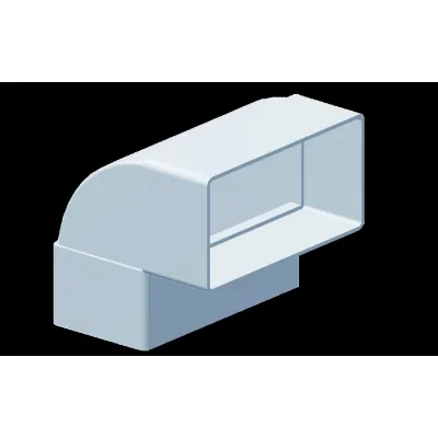 Flachkanal Winkel 90° Meltem 200247 M-WRG-FK-W für Wohnraumlüfter MELTEM