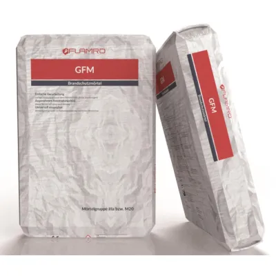Flamro / b.i.o. Brandschutz Brandschutzmörtel PYRO-SAFE GFM 25kg (MHD 12 Monate)