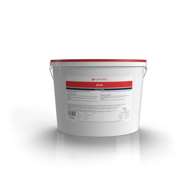 BIO Brandschutz BMA Beschichtungsmasse 20125 | Brandschutzanstrich | Airless streich- & spritzfähig | 12,5kg Eimer