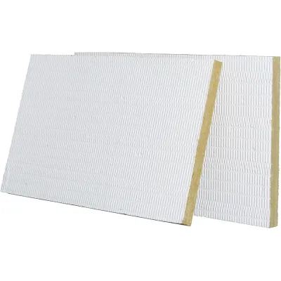 FLAMRO Brandschutzplatte 50060 | Plattenschott BS | 1000x625x60 mm | F90 S90 | beidseitig beschichtet | Metall | robust