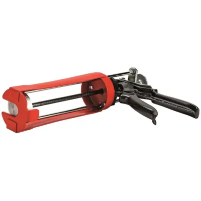 FLAMRO Spezial-Presspistole 32100 | Auspresspistole für 480g Kartusche | Metall | Kartuschendurchmesser 28mm | robust