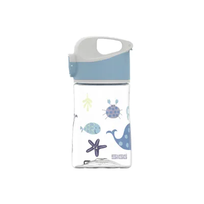 SIGG Trinkflasche Kinder Miracle Ocean 8731.1 | 0,35L | Auslaufsicher | Tritan | BPA-frei | Spülmaschinenfest | Blau