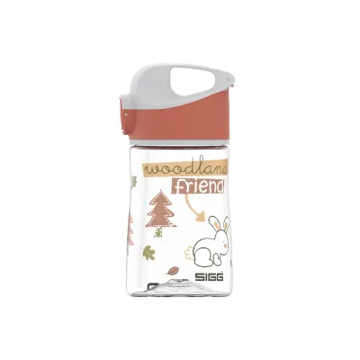 SIGG Trinkflasche Kinder 0,35L 8731.20 Miracle Woodland Friend | BPA-frei | Tritan | auslaufsicher | Strohhalm