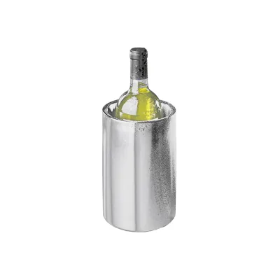 Flaschenkühler Edelstahl Ø12cm